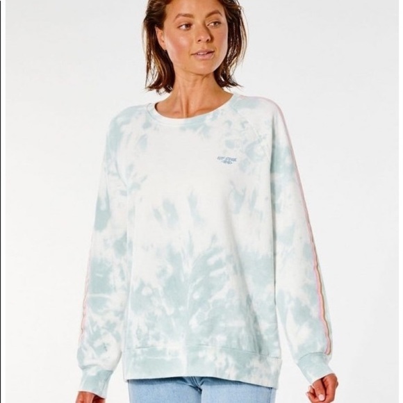 🔆RIP CURL🔆 TWIN FIN CREW SWEATSHIRT - Picture 3 of 14